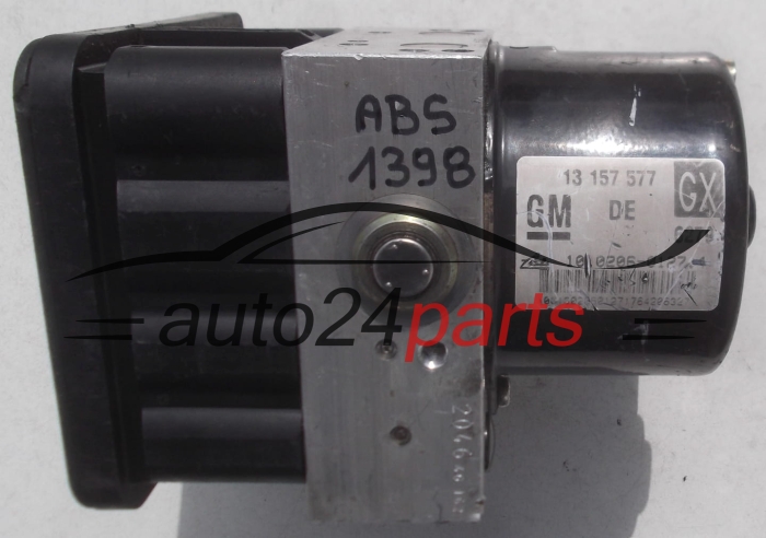 POMPE HYDRAULIQUE ET CALCULATEUR dABS OPEL ASTRA H ZAFIRA B GM 13 157 577 GX, 13157577, ATE 10.0206-0127.4, 10020601274, 10.0960-0510.3, 10096005103