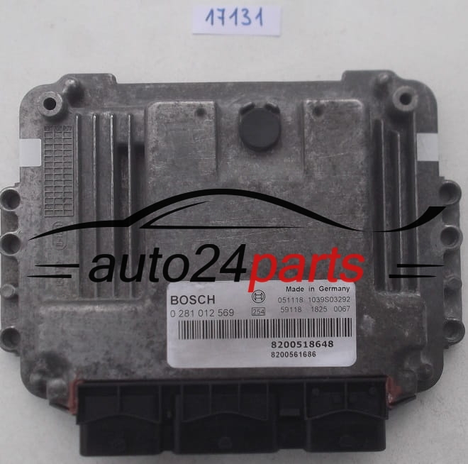 MOTORSTEUERGERÄT ECU STEUERGERÄT SUZUKI GRAND VITARA  BOSCH 0 281 012 569, 0281012569, 8200518648, 8200561686