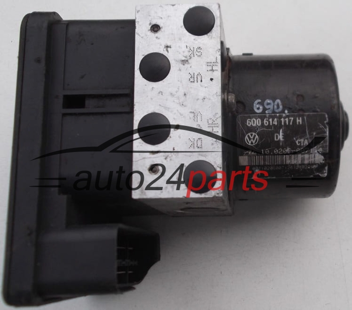 POMPE HYDRAULIQUE ET CALCULATEUR d'ABS VOLKSWAGEN POLO 6Q0 614 117 H
