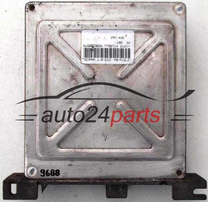 KOMPUTER STEROWNIK SILNIKA FIAT TEMPRA 1.8, IAW 4U6, IAW4U6, 6160018601, 7756714 