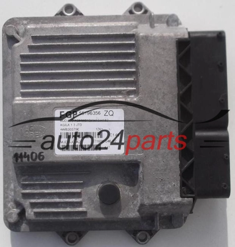 KOMPUTER STEROWNIK SILNIKA OPEL AGILA 1.3 JTD 55196356 ZQ