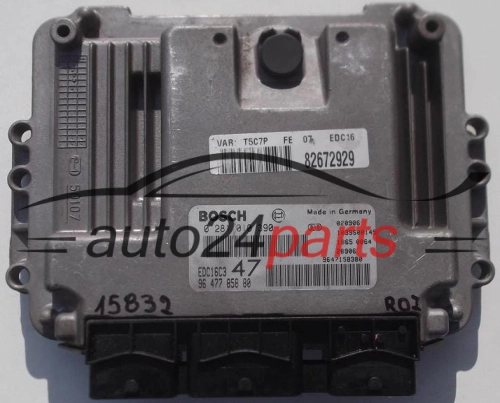 KOMPUTER STEROWNIK SILNIKA PEUGEOT 307 1.4 HDI