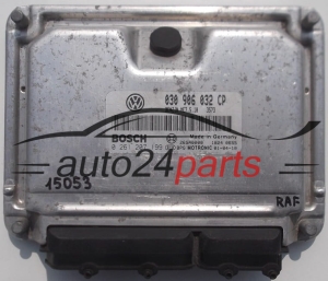 KOMPUTER STEROWNIK SILNIKA VW VOLKSWAGEN LUPO 1.0 AUC 030906032CP, 030 906 032 CP, BOSCH 0261207199, 0 261 207 199, BENZIN ME7.5.10 4702, 1039S01131 - 15053, 15345, 15346, 15349