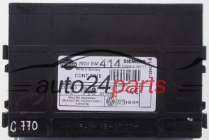 CENTRALITA DE CONFORT NISSAN ALMERA SIEMENS 5WK4 8511, 5WK48511, 28551 BM 414, 28551BM414