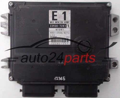 KOMPUTER STEROWNIK SILNIKA SUZUKI SWIFT 33920-72K1, 3392072K1, MB112500-8272, MB1125008272 - 