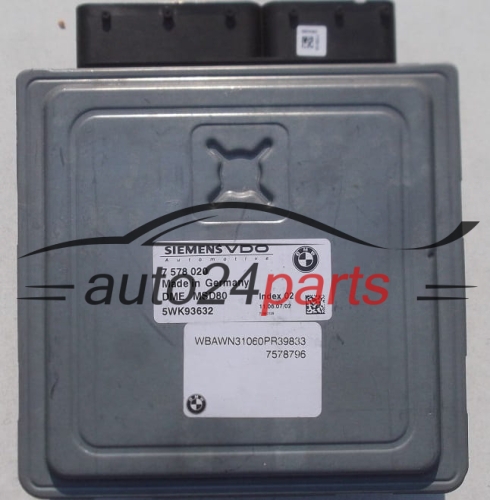 MOTORSTEUERGERÄT ECU STEUERGERÄT BMW 5 E60/E61 523 2.5 SIEMENS VDO 5WK93632