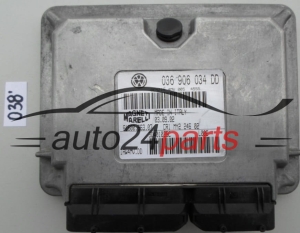 KOMPUTER STEROWNIK SILNIKA VW VOLKSWAGEN POLO 1.4 BBY 036906034DD, 036 906 034 DD, 6160066309, 61600.663.09, BENZIN 4MV 005 4963 IAW4MV.DD - 