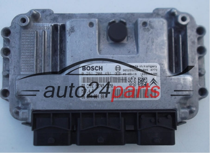MOTORSTEUERGERÄT ECU STEUERGERÄT CITROEN C4 1.6 BOSCH 0261208491, 9657489480