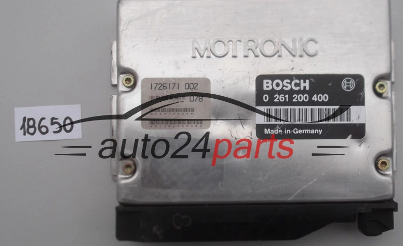 KOMPUTER STEROWNIK SILNIKA BMW 520i E34 2.5 BOSCH 0 261 200 400, 0261200400, 1735438, 1726171