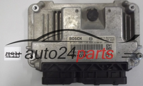 KOMPUTER STEROWNIK SILNIKA TOYOTA YARIS 1.0 BOSCH 0 261 S06 138, 0261S06138, 89661-0DD80, 896610DD80