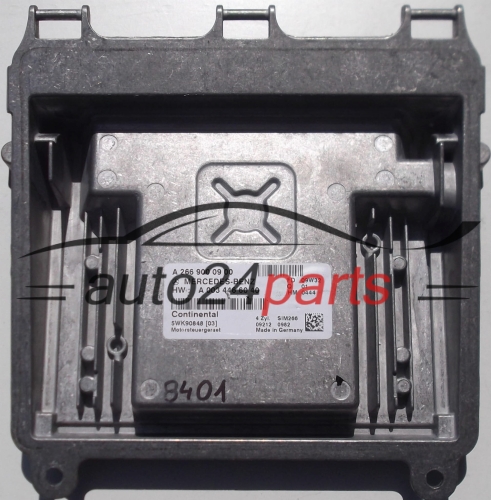 KOMPUTER STEROWNIK SILNIKA MERCEDES, 5WK90848[03], 5WK90848 [03], A 003 446 60 40, A0034466040, A 266 900 09 00, A2669000900, SIM266