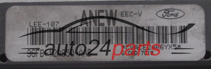 ECU CENTRALITA DE MOTOR FORD FIESTA 1.4 VISTEON 96FB-12A650-AAB, ANEW, LEE-107
