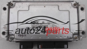 CALCULATEUR MOTEUR  PEUGEOT 206 1.6 BOSCH 0 261 206 942, 0261206942, 96 387 834 80 id10, 9638783480 id10, ME7.4.4 34