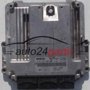 MOTORSTEUERGERÄT ECU STEUERGERÄT RENAULT ESPACE 2.0 DCI BOSCH 0 281 017 607, 0281017607, 8201119303, 8201150221, 1039S43637 