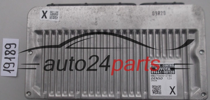 KOMPUTER STEROWNIK SILNIKA TOYOTA YARIS LEXUS 89661-0DT20, 896610DT20, MB275600-2780, MB2756002780