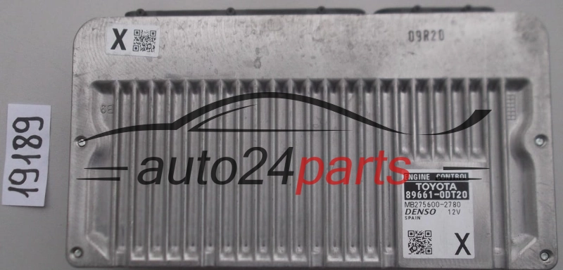 KOMPUTER STEROWNIK SILNIKA TOYOTA YARIS LEXUS 89661-0DT20, 896610DT20, MB275600-2780, MB2756002780