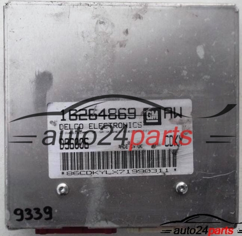 MOTORSTEUERGERÄT ECU STEUERGERAT OPEL CORSA B 1.4, 16264869 AW