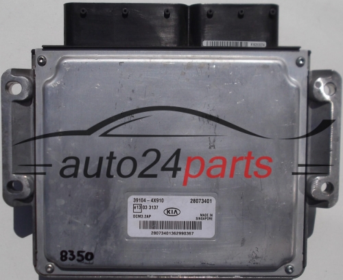 MOTORSTEUERGERÄT ECU STEUERGERAT KIA CARNIVAL III 2.9 CRDI DELPHI 28073401, 39104-4X910, 391044X910, DCM3.2AP