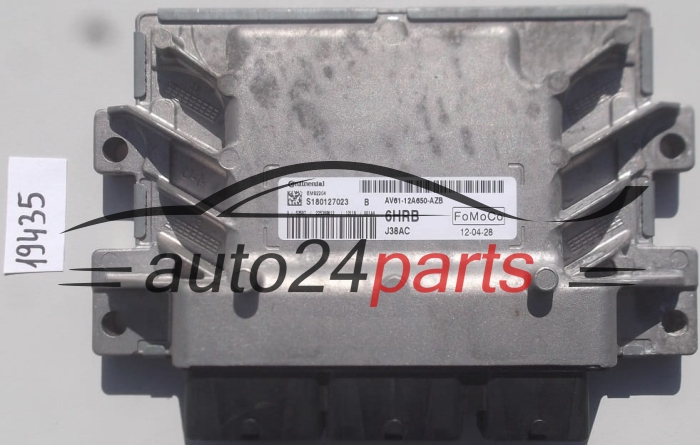 KOMPUTER STEROWNIK SILNIKA FORD 1.6 TDCI S180127023 B, S180127023B, AV61-12A650-AZB, AV6112A650AZB