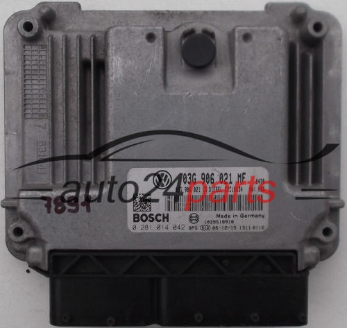 VOLKSWAGEN VW TOURAN 1.9 TDI, BOSCH 0 281 014 042, BOSCH 0281014042, 03G 906 021 MF, 03G906021MF