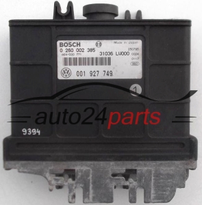 STEROWNIK SKRZYNI AUTOMATYCZNEJ VW VOLKSWAGEN POLO 1.6, BOSCH 0 260 002 385, 0260002385, 001 927 749, 001927749 - 9394