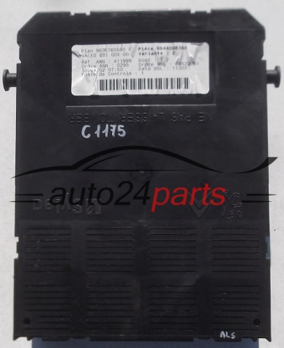 KOMFORTSTEUERGERÄT BSI CITROEN PEUGEOT VALEO 9636760580 F, 9644098380