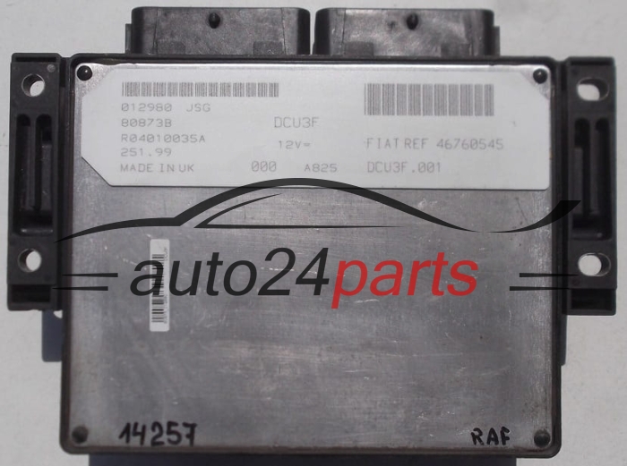 ECU CENTRALITA DE MOTOR FIAT PUNTO LUCAS R04010035A, 46760545