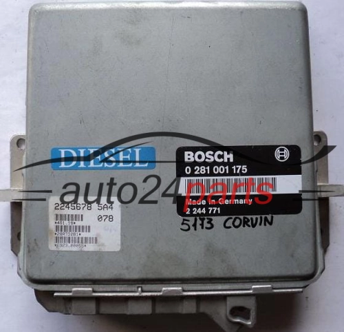 KOMPUTER STEROWNIK SILNIKA BMW E34 2.5TD BOSCH 0281001175, 0 281 001 175, 2244771, 2 244 771 - 