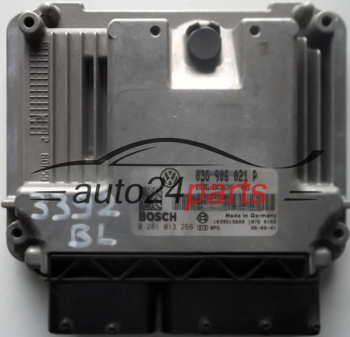 calculateur moteur pour vw volkswagen touran  1.9 tdi 