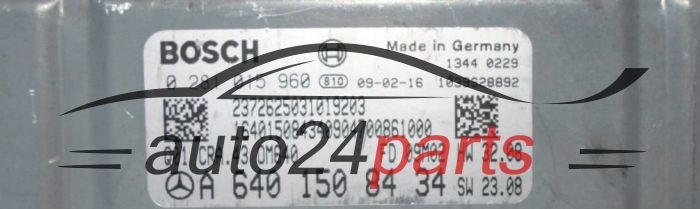 CALCULATEUR MOTEUR MERCEDES W169 BOSCH 0 281 015 960, 0281015960, A 640 150 84 34, A6401508434 