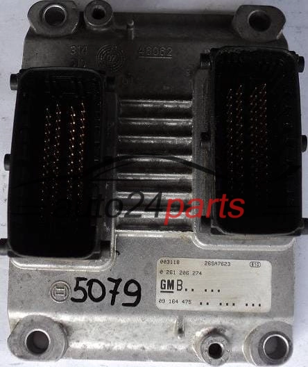 MOTORSTEUERGERÄT ECU STEUERGERÄT OPEL CORSA C 1.2 Z12XE BOSCH 0 261 206 274