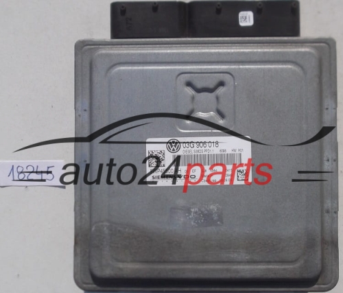 KOMPUTER STEROWNIK SILNIKA VOLKSWAGEN PASSAT 2.0 TDI SIEMENS VDO 5WP45500 AH, 5WP45500AH, 03G 906 018, 03G906018, DIESEL SIMOS PPD1.1