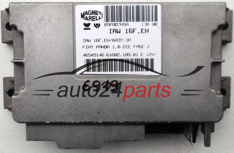 FIAT PANDA 1.0 IAW 16F. EH, IAW16FEH, 46545146, 61602.109.01 E, 6160210901 