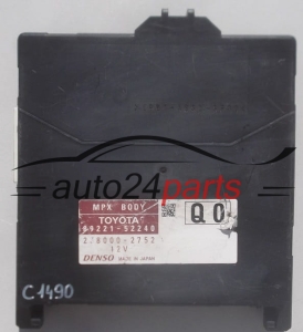 CENTRALKA MODUL STEROWNIK TOYOTA VERSO Denso 238000-2752, 2380002752, 89221-52240, 8922152240 - C1490