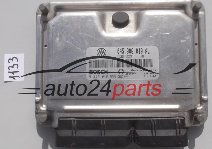ECU CENTRALITA DE MOTOR VW VOLKSWAGEN POLO 1.4 TDI 045906019AL BOSCH 0 281 010 698, 0281010698