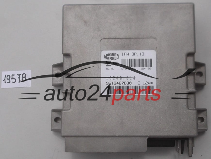 KOMPUTER STEROWNIK SILNIKA CITROEN PEUGEOT MAGNETI MARELLI IAW 8P.13,  16240.014,  9619467680