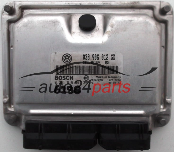 KOMPUTER STEROWNIK SILNIKA SKODA FABIA 1.9 SDI BOSCH 0 281 010 861, 0281010861, 038 906 012 GD, 038906012GD