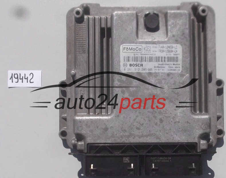 KOMPUTER STEROWNIK SILNIKA FORD BOSCH 0 261 S12 205, 0261S12205, FV4A-12A650-LC, FV4A12A650LC, FR3A12B684EA