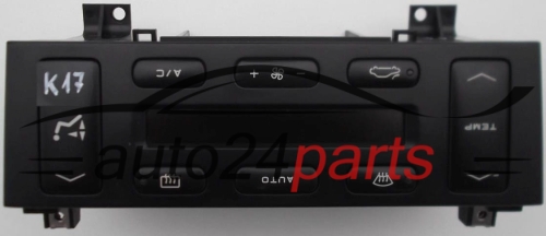  PANEL OGRZEWANIA STEROWNIK NAWIEWU REGULATOR KLIMATRONIK PEUGEOT 406 VALEO 96303375ZL/658636N, 96303375ZL 658636N - K17, K18