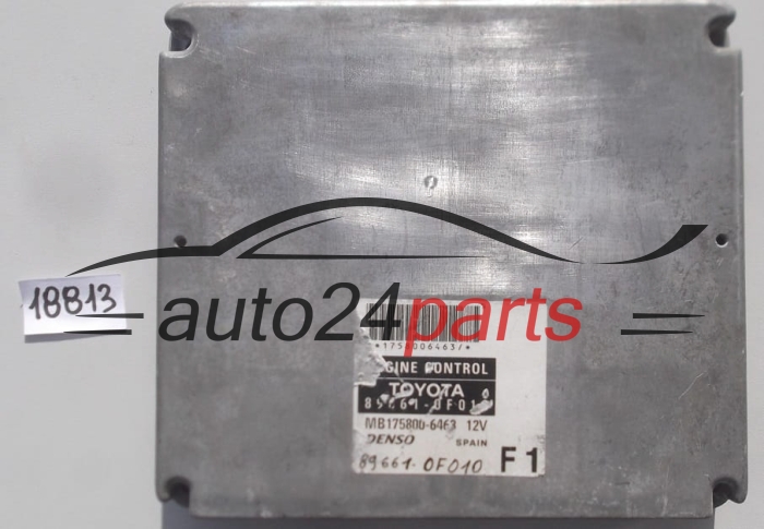 KOMPUTER STEROWNIK SILNIKA TOYOTA COROLLA VERSO 2.0 D4D 89661-0F010, 896610F010, MB175800-6463, MB1758006463