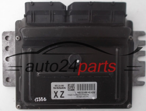 MOTORSTEUERGERÄT ECU STEUERGERAT NISSAN MICRA 1.4 MEC32080 XZ, MEC32-080 H3, MEC 32080