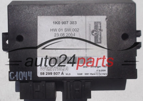 CENTRALKA MODUL STEROWNIK AUDI VW VOLKSWAGEN 1K0 907 383, 1K0907383 - 
