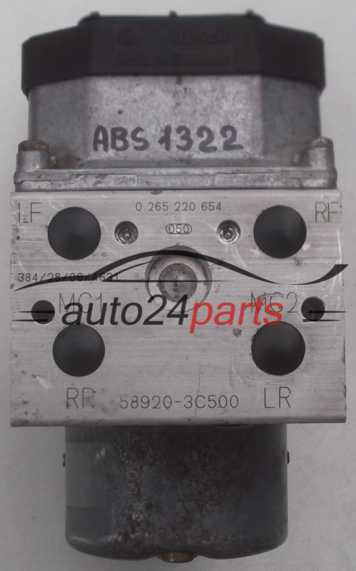 BOMBA HIDRAULICA Y CENTRALITA ABS HYUNDAI KIA BOSCH 0 265 220 654, 0265220654, 58920-3C500, 589203C500, 0 273 004 617, 0273004617
