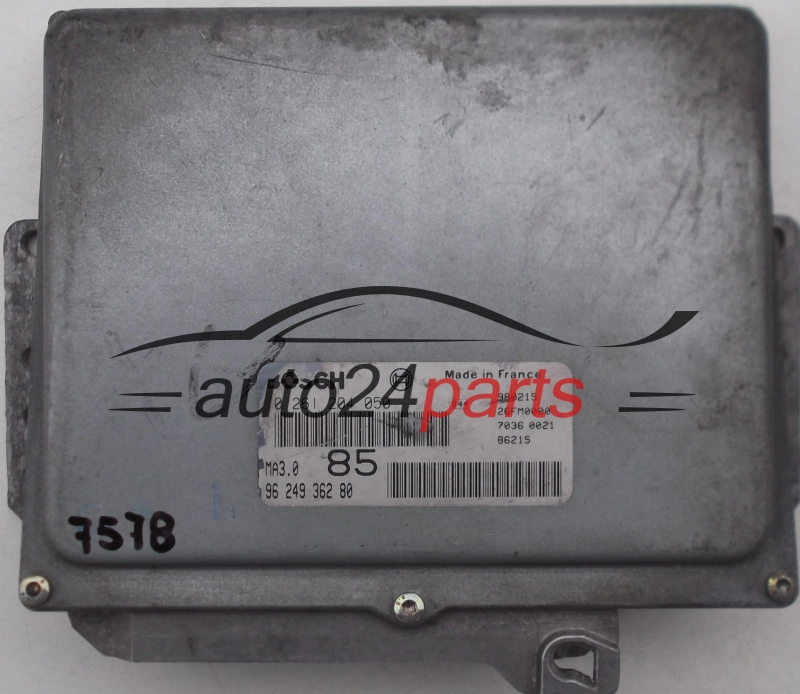 calculateur moteur pour citroen ax et peugeot 106 1.0