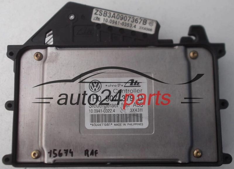 ABS STEROWNIK VW VOLKSWAGEN GOLF VENTO 1H0 907 379 D, 1H0907379D, 10.0941-0322.4, 10094103224