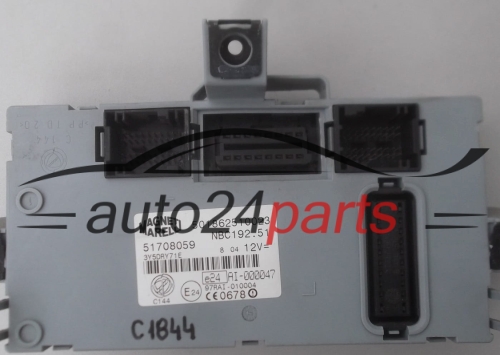 CENTRALKA MODUL BSI FIAT STILO 51708059, 501862510023 