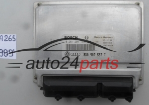 KOMPUTER STEROWNIK SILNIKA AUDI A4 A6 VW PASSAT 1.8T 8D0907557T, 8D0 907 557 T, BOSCH 0261204185, 0 261 204 185, 0261204184, 0 281 204 184  -