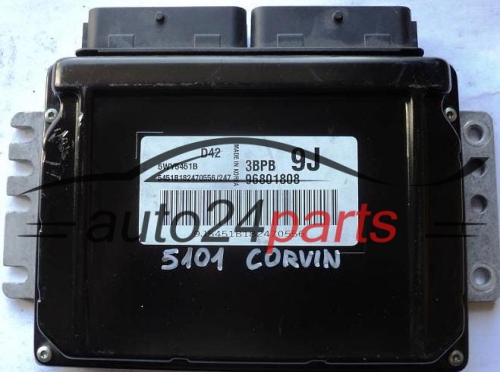 MOTORSTEUERGERÄT ECU STEUERGERAT CHEVROLET MATIZ 1.0 96801808 3BPB 9J 5WY5451B D42
