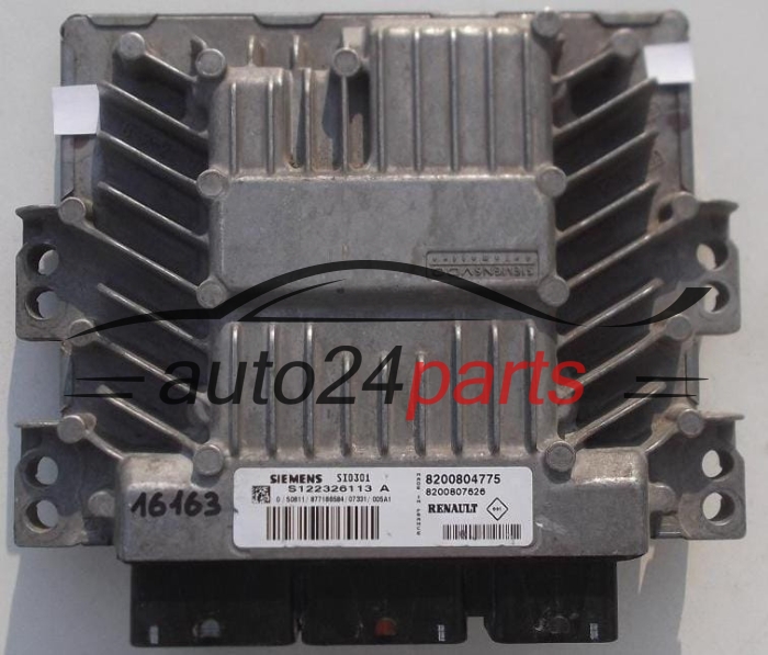 KOMPUTER STEROWNIK SILNIKA RENAULT MEGANE SCENIC SIEMENS S122326113 A