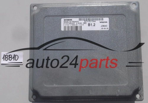 KOMPUTER STEROWNIK VOLVO S40 V50 S122185001 D, S122185001D, SIM280